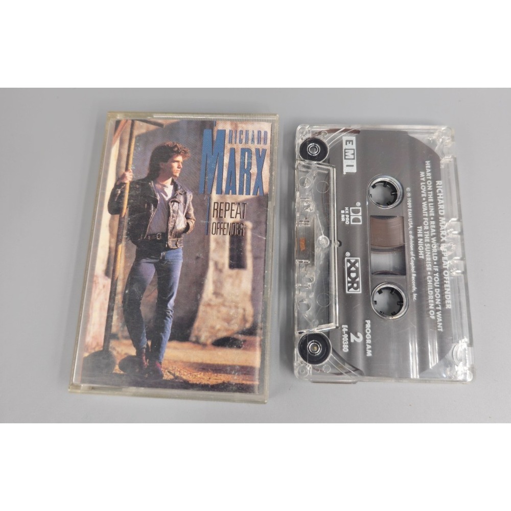 Richard Marx Repeat Offender Cassette Tape